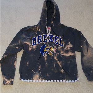 Drexel bleach died sweatshirt